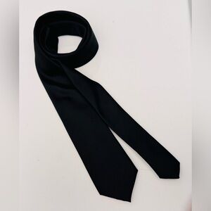 Chaps Classic Black Kids Tie